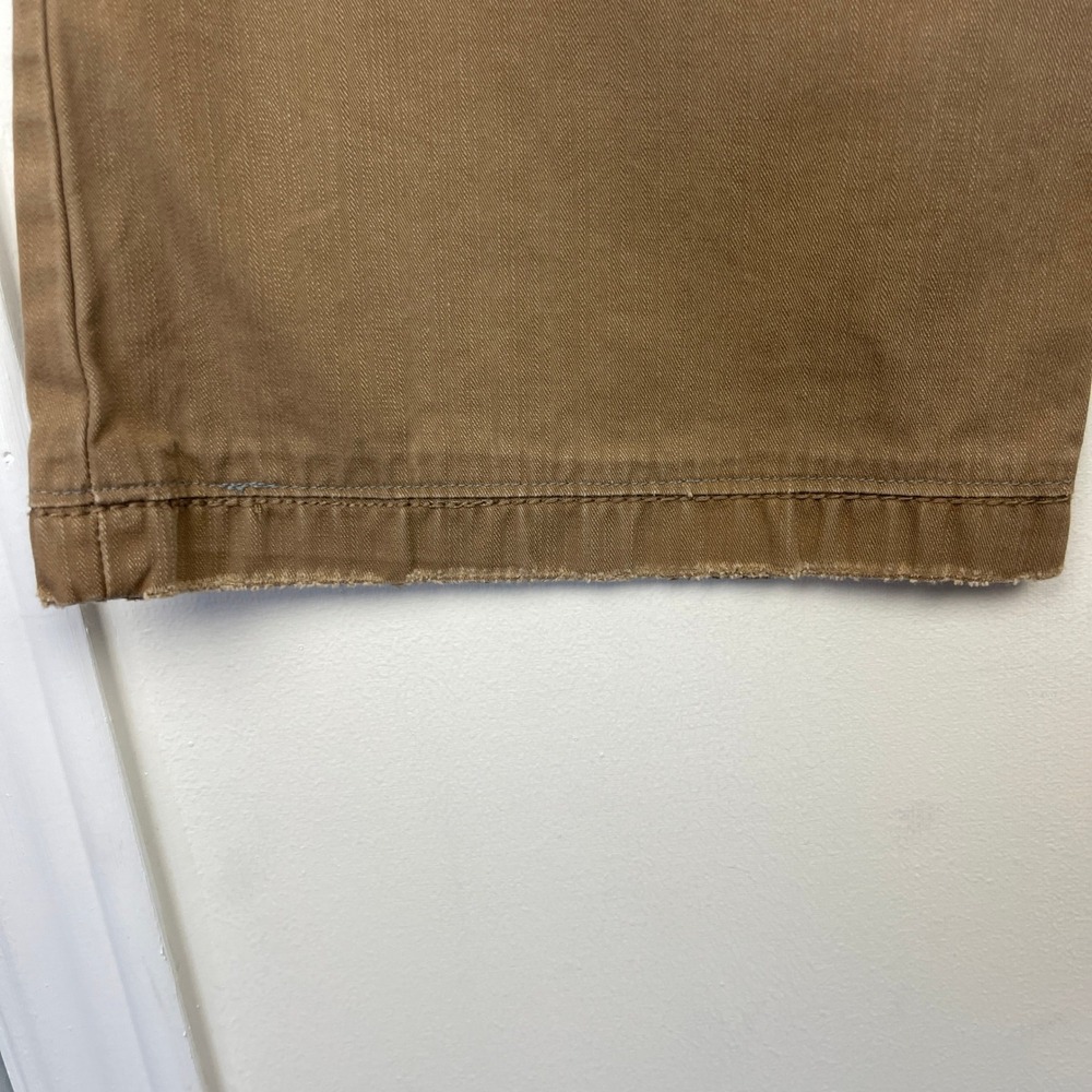 BKE Fulton Straight Leg Mens 31x31 100% Cotton Tan Khaki Pants Zip *READ - Picture 11 of 14